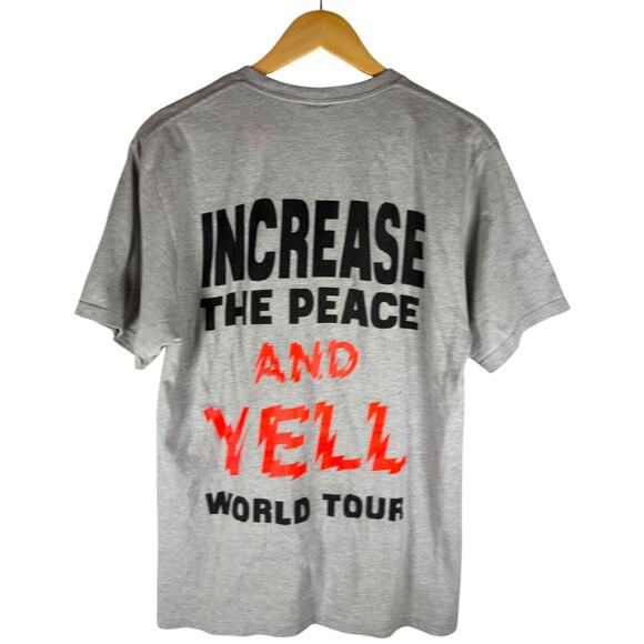 Stussy 2020 Peace Hand T-shirt Mens M - Designer Streetwear Skater Urban Popular - Picture 2 of 14